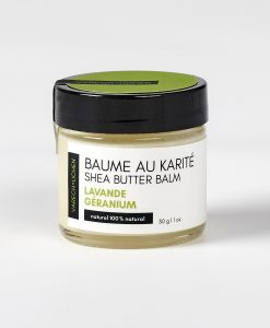 baume karite naturel lavande géranium