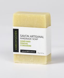 savon artisanal naturel genévrier fenouil coriandre cameline