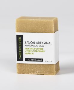 savon artisanal naturel menthe poivrée varech chanvre